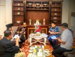 Pj Bupati Kampar Sampaikan Program Pendidikan Kampar Kepada Pj Gubernur Riau