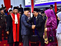 Pj Bupati Hambali Hadiri Pengambilan Sumpah Jabatan Ketua dan Wakil DPRD Kampar