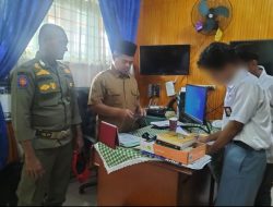 Bolos Sekolah Saat Jam Belajar, Satpol PP Kampar Amankan Sejumlah Pelajar dan Kembalikan ke Sekolah