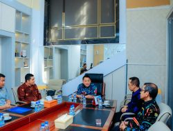 Pj Bupati Kampar Terima Audiensi Bersama Jasa Raharja Cabang Riau dan Samsat Bangkinang