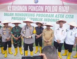 Pj Bupati Kampar Hambali Hadiri Kick Off Ketahanan Pangan Polda Riau