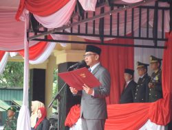 Asisten III Setda Kampar Ir Azwan Pimpin Upacara Peringatan Hari Pahlawan