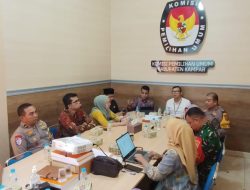 Jelang Jalan Santai, KPU Kampar Gelar Rapat Bersama Dengan Seluruh Stakeholder