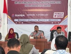 KPU Kampar Rekrut 8.960 Orang KPPS