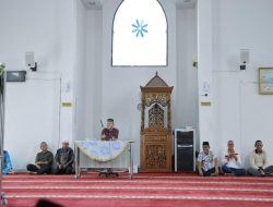 Pemkab Kampar Gelar Wirid Bulanan di Mesjid Al-Muhajirin