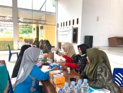 BKMT Kampar Gelar Pengobatan Gratis Bagi Lansia Di Desa Kota Bangun