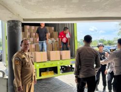 Pemkab Kampar Terima Surat Suara Pilkada di Gudang KPU