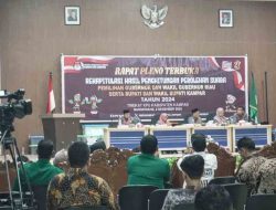 KPU Kampar Tetapkan Yuzar-Misharti Pemenang Pilkada 2024