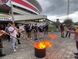 KPU Kampar Musnahkan Sisa Surat Suara Jelang Pelaksanaan Hari Pemungutan Suara