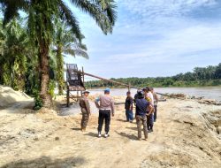 Dugaan Galian C Ilegal, Polsek Tambang Bersama TNI dan Satpol PP Cek Lokasi