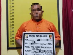 Setelah 16 Hari Buron, Polsek Tapung Hulu Tangkap Kasus Pembunuhan Sadis di Desa Kasikan
