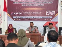 KPU Kampar Rekrut 8.960 KPPS, Ini yang Harus Jadi Pertimbangan PPS