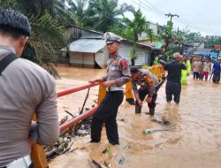 Curah Hujan Cukup Tinggi, Banjir Landa Tiga Desa di Inhil