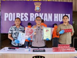 Polres Rohul Gagalkan Peredaran 5.000 Bungkus Rokok Ilegal