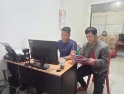 Meskipun Hari Libur, Personil Sat Intelkam Polres Kampar Berikan Pelayanan Terbaik Untuk Pengurusan SKCK 