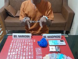 Polres Kampar Ungkap Peredaran Sabu di Kampa, 101 Paket Siap Edar Diamankan