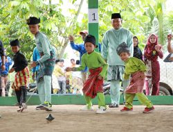 Wabup Siak Husni Merza buka Festival Gasing Berembang Kampung Rawang Kao Barat