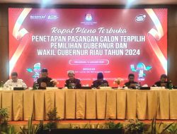 KPU Riau Tetapkan Abdul Wahid-SF Hariyanto Sebagai Gubernur dan Wakil Gubernur Terpilih 2025-2030