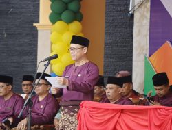 Pj Bupati Pimpin Upacara Peringatan Hari Jadi Kabupaten Kampar Ke-75