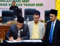 DPRD Kampar Sahkan Penetapan Ahmad Yuzar-Misharti Sebagai Bupati dan Wakil Bupati