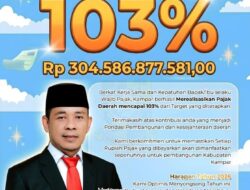 Pajak Daerah Kampar Tembus 103 Persen, Bapenda Apresiasi Kepatuhan Wajib Pajak