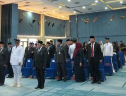 Perkuat Kinerja Pemerintahan, Wako Agung Nugroho Lantik 43 Pejabat Baru